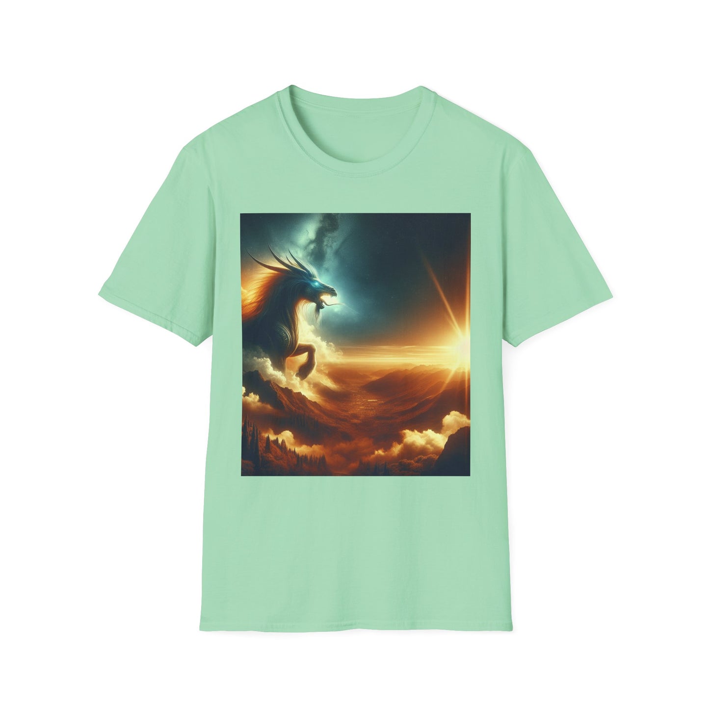 Fantasy Unicorn Graphic Tee, Magical Shirts for Dreamers, Unique Gifts for Her, Enchanted Graphic T-Shirt, Mythical Creature Apparel